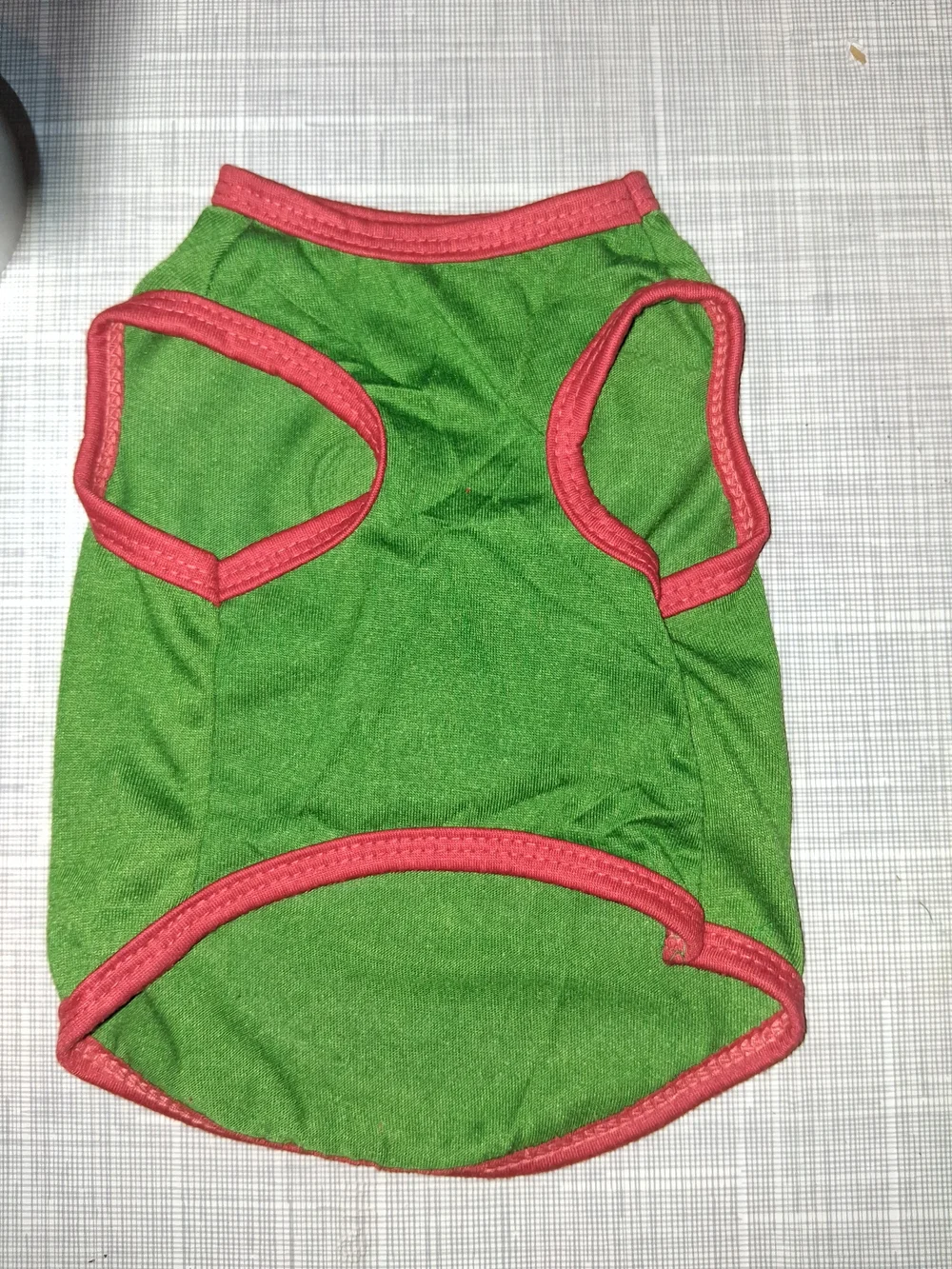 Milwaukee Bucks Green Pet Dog/Cat Tank Top with Red Trim Size S/M
